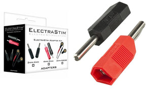 ElectraStim 2mm Pin To 4mm Banana Plug Converter Kit ElectroSex - ElectraStim ElectraStim 