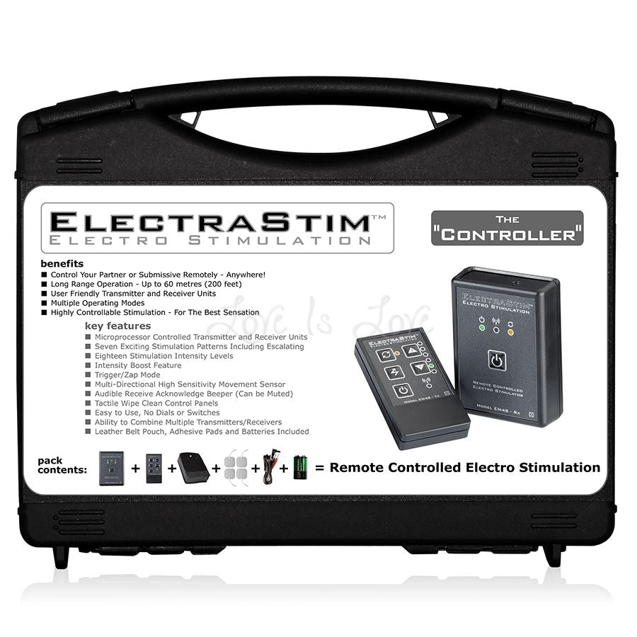 ElectraStim The Controller EM48-E Remote Controlled Electro Stimulator –  Love is Love