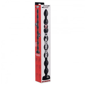 Hosed 19 Inch Beaded Anal Snake Anal - Anal Beads & Balls Master Series 