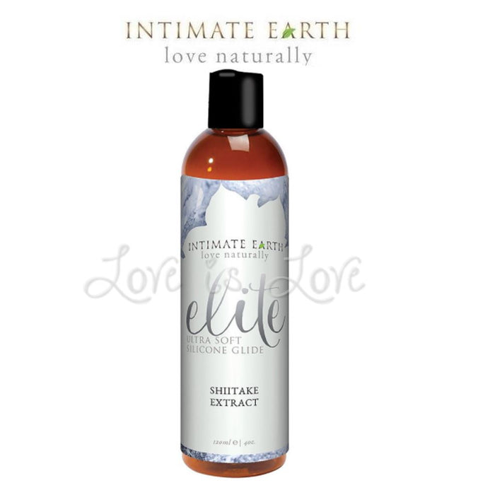 Intimate Earth Elite High Grade Softest Silicone Glide and Massage With Shiitake Extract 120 ML 4 FL OZ