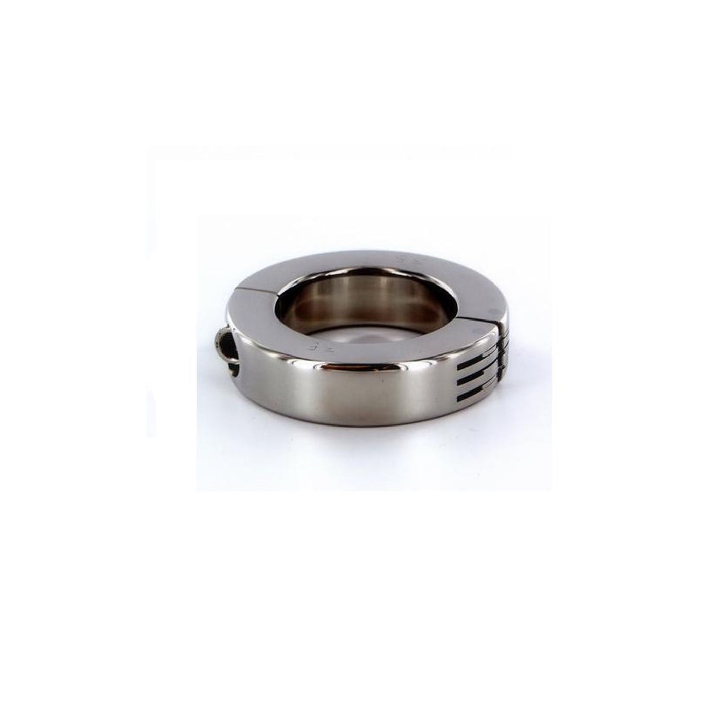 Stainless Steel Ball Stretcher Weight Man Enhancer Chastity Ring Delay Time  Tool