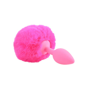 Neon Luv Touch Bunny Tail Pink Anal - Tail & Jewelled Butt Plugs Pipedream Products 