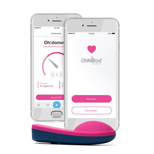 OhMiBod Blue Motion NEX 1 - 2nd Generation Wearable Bluetooth Wifi With App Vibrators - App/Bluetooth/Wifi Controlled OhMiBod 