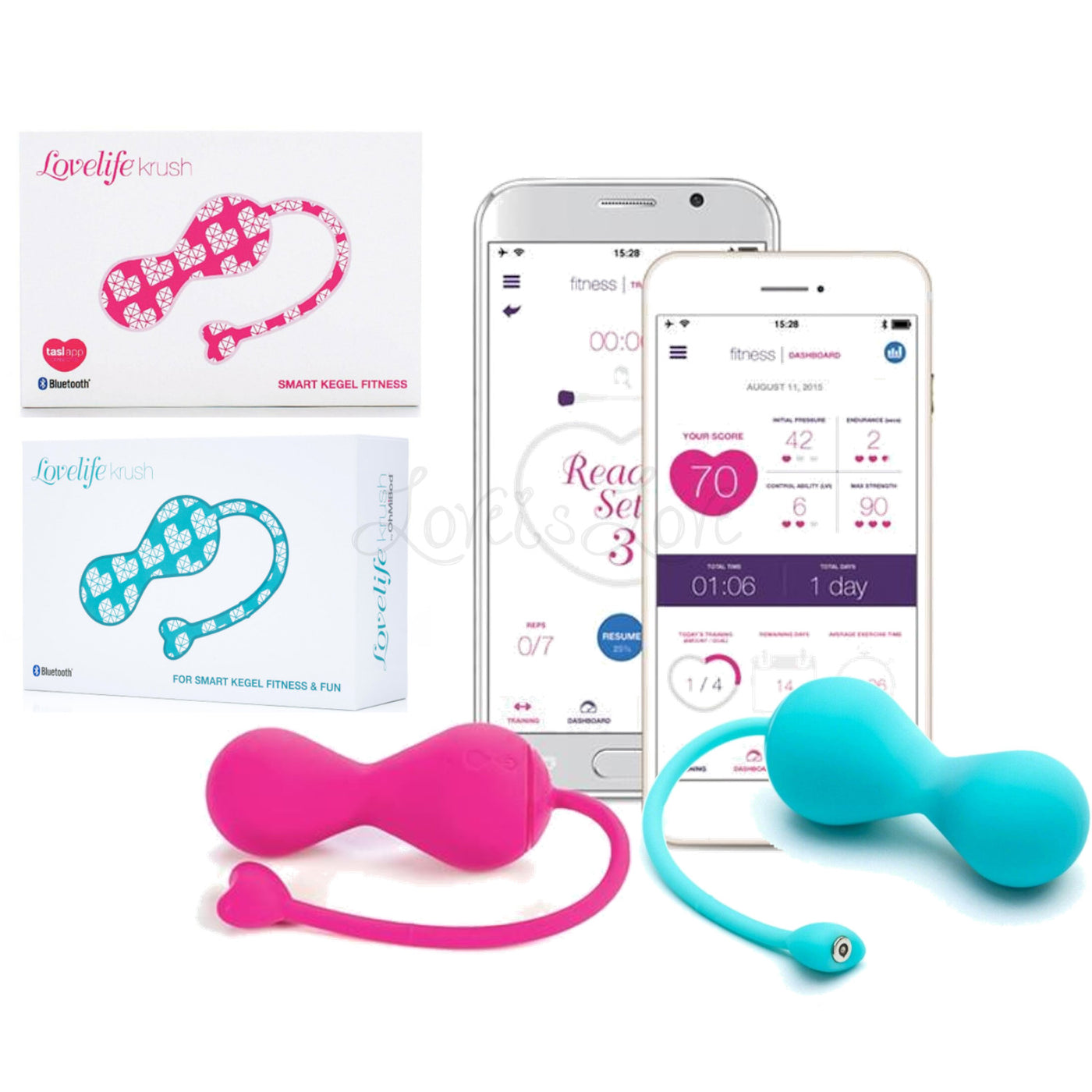 Lovelife Krush Smart Kegel Exerciser and App-Controlled Pleasure Product