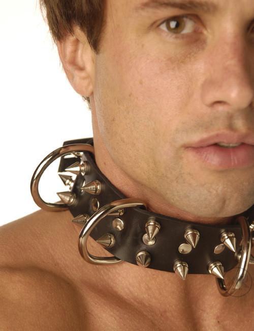 Strict Leather Lockable Spiked Dog Collar (Good Reviews)