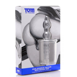 Tom Of Finland Anal Pump Cylinder With Stimulator Shaft Anal - Exotic & Unique Butt Plugs Tom Of Finland 