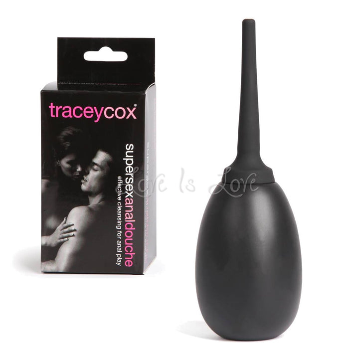 Tracey Cox Supersex Flexible Silicone Tip Anal Douche 8.45 FL OZ (Effective Cleansing For Anal Play)