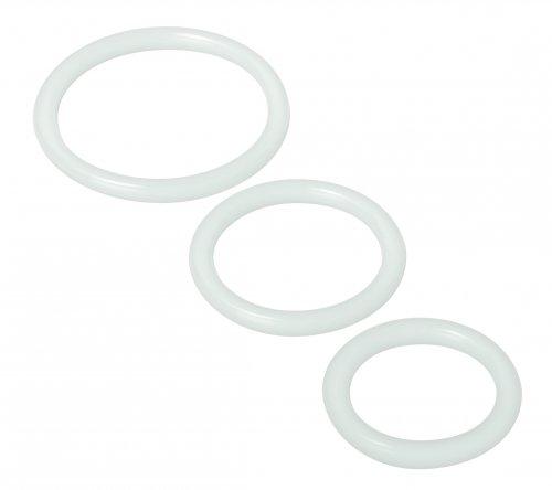 Trinity Vibes Silicone Cock Ring 3 Sizes